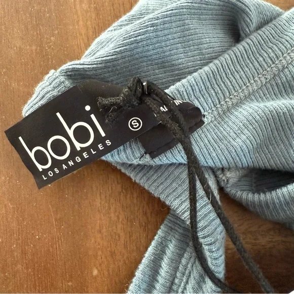 Bobi Los Angeles NWT Tank Midi Dress in Bluestone - Picture 8 of 8